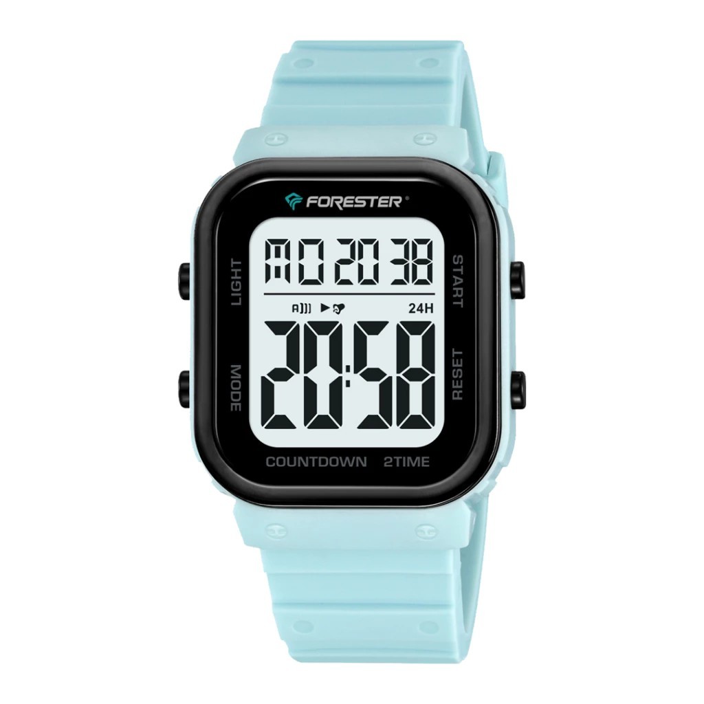 Jam Forester Terbaru JTF 2044 Jam Tangan Pria / Wanita Digital Include Tali Dan Baterai Cadangan