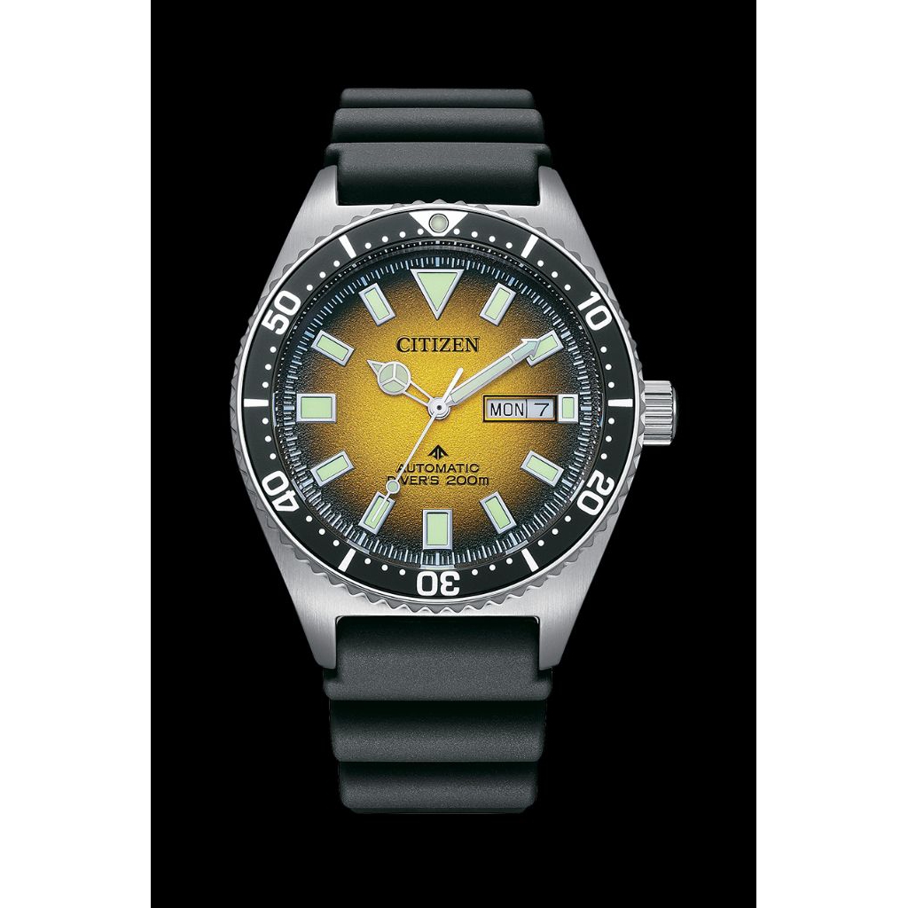 Citizen Promaster NY0120-01X Automatic Diver Yellow Gradient