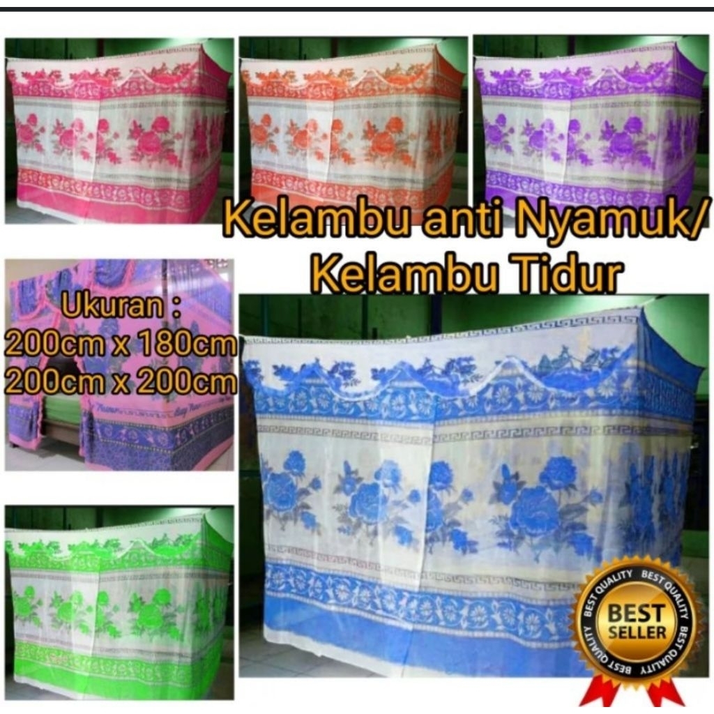 KELAMBU TIDUR Tebal Premium 250X200 & 200X200 ( KUAT ANTI sobek ) | kelambu TIDUR MURAH ANTI NYAMUK