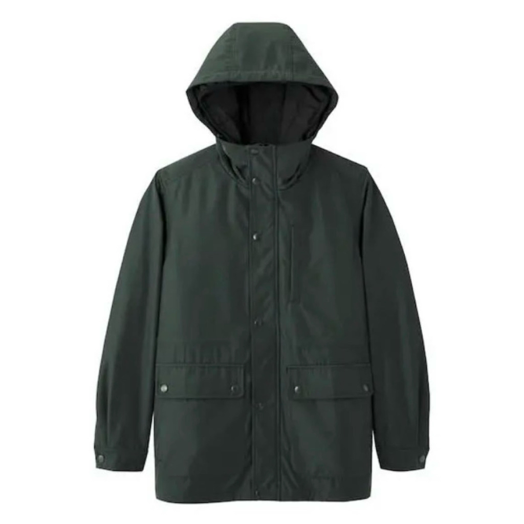 Brand New - GU by Uniqlo - 3-Way Mountain Parka Jacket - Green - Size S fit M