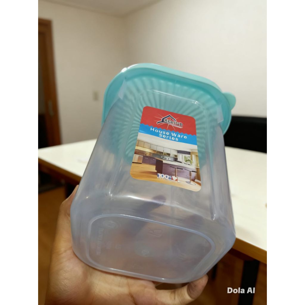 Toples tempat penyimpanan makanan serbaguna bahan plastik tebal tahan panas