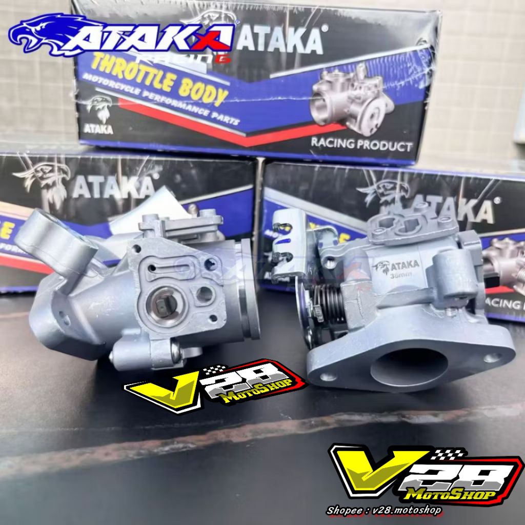 ATAKA Racing THROTTLE BODY TB 32 34 36 38mm HONDA SONIC 150R GTR 150R CB 150R LED NEW CBR 150R FACEL
