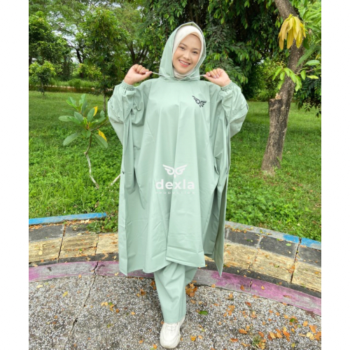 Jas Hujan Ponco Jumbo Tebal Lentur Awet Jas Hujan by DEXLA PRODUCTION ORIGINAL Jas Hujan Dewasa Pria