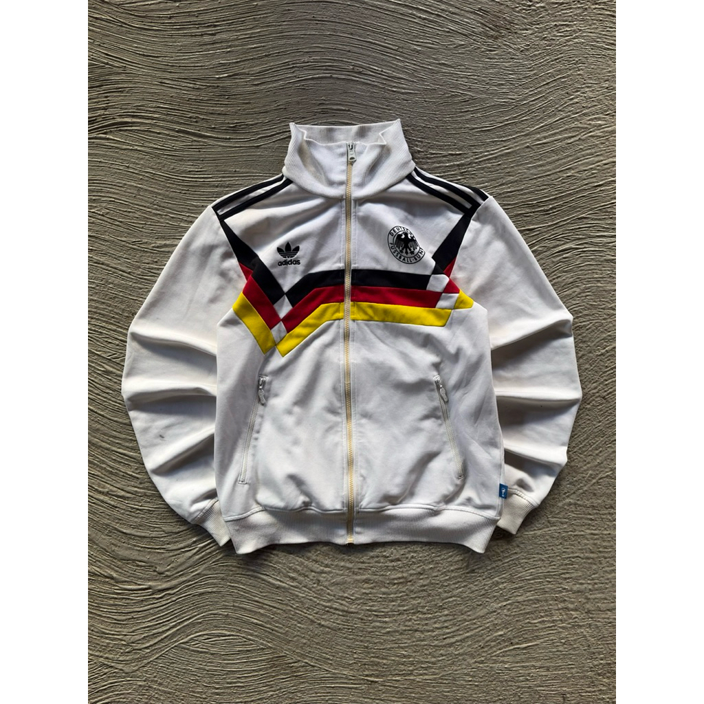 Vintage Adidas West Germany DFB 1990 World Cup Official Track Jacket CHS 105 - Made in China