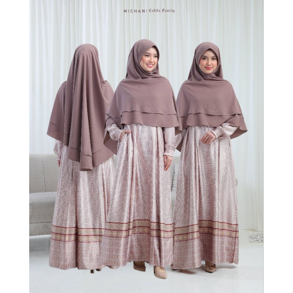 Sarimbit Michan/Sarimbit Cabila Family by Michan/baju lebaran terbaru/sarimbit murah berkualitas/Rea