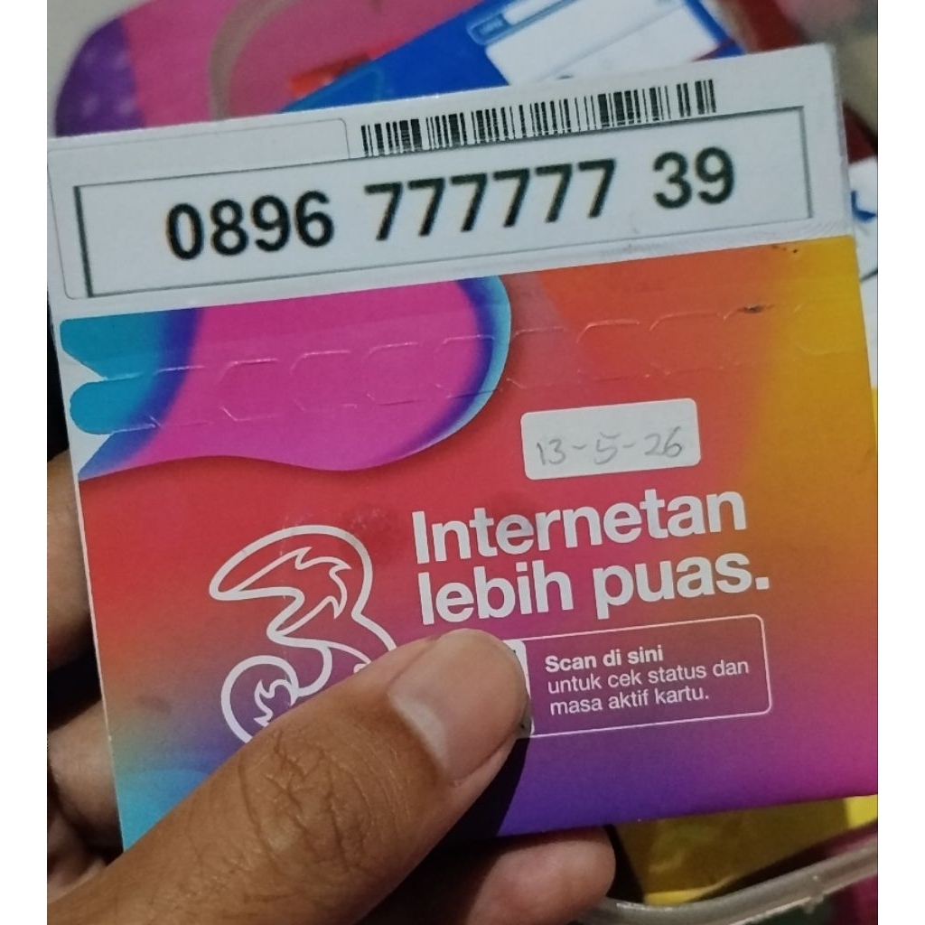 nomor cantik tri hexa 7