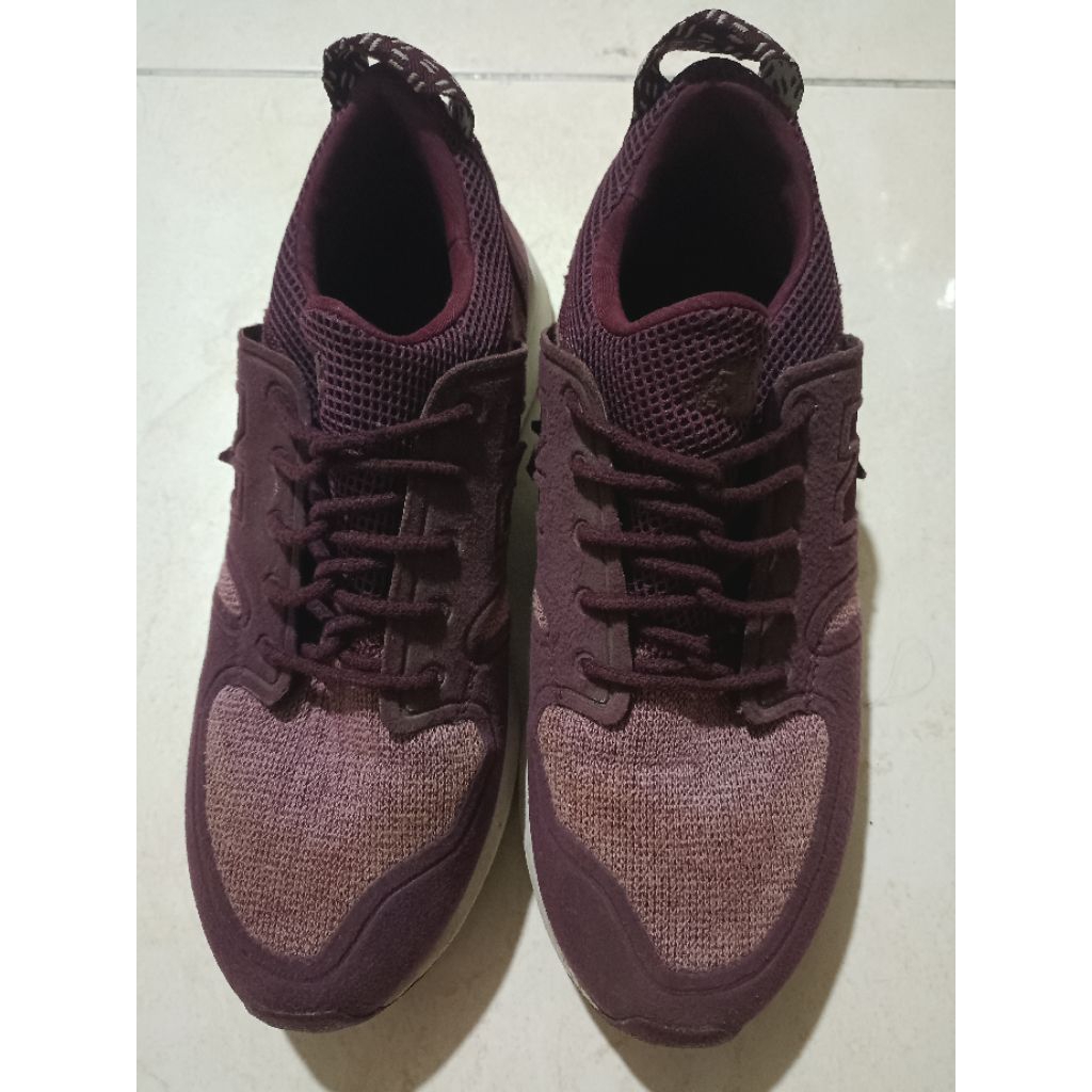 sepatu second casual 3nb1 maroon 38 24
