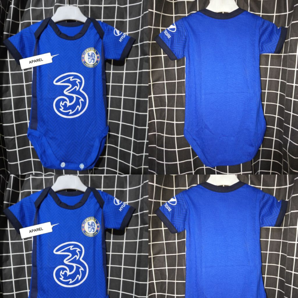 Romper Baju Bayi Bola Jumper Jumpsuit CFC Chelsie the BluesHome Tri