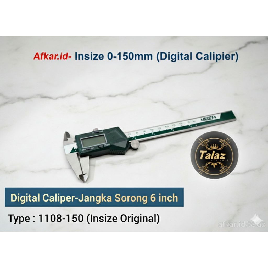 Digital Caliper 1108-150 Insize termurah original