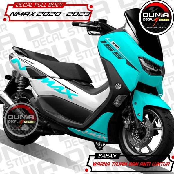 Sticker Decal Full Body Yamaha NMax 2020Decal Nmax New polos Stiker full body yamaha nmax connected 
