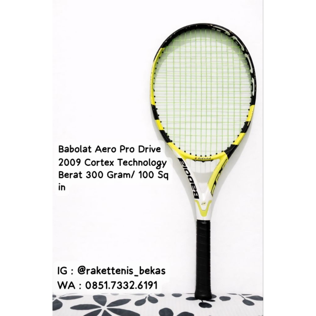 Raket Tenis Babolat Aero Pro Drive 2009 Cortex Technology