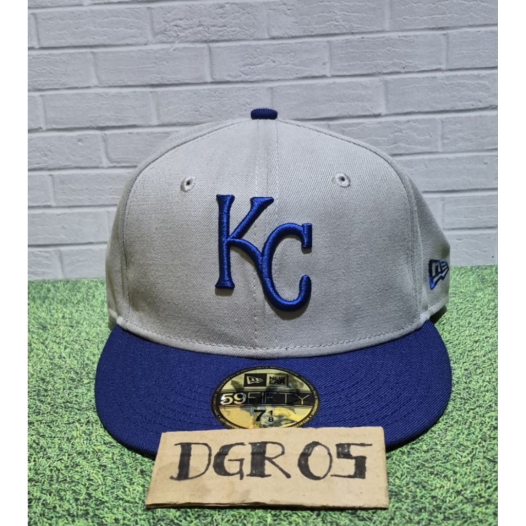 NEWERA 59FIFTY KC ROYALS SIZE 71/8