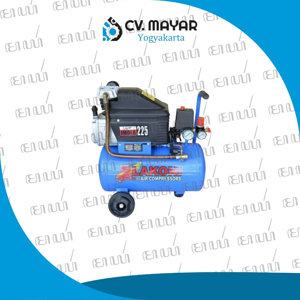 Lakoni Imola 225 Mesin Kompresor Udara 2.0 HP 25 Liter