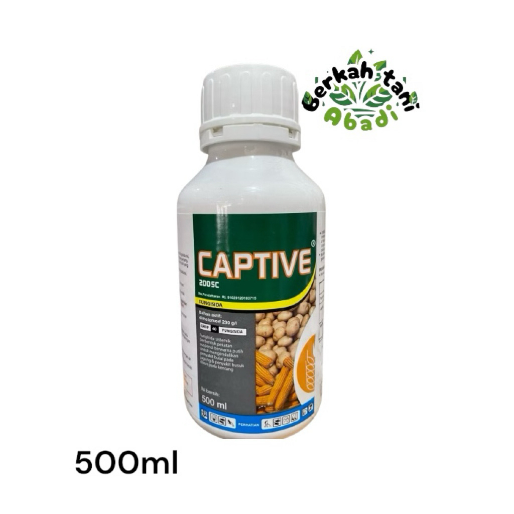 Fungisida Sistemik Captive 200 SC 500ml untuk Perlakuan Benih Jagung