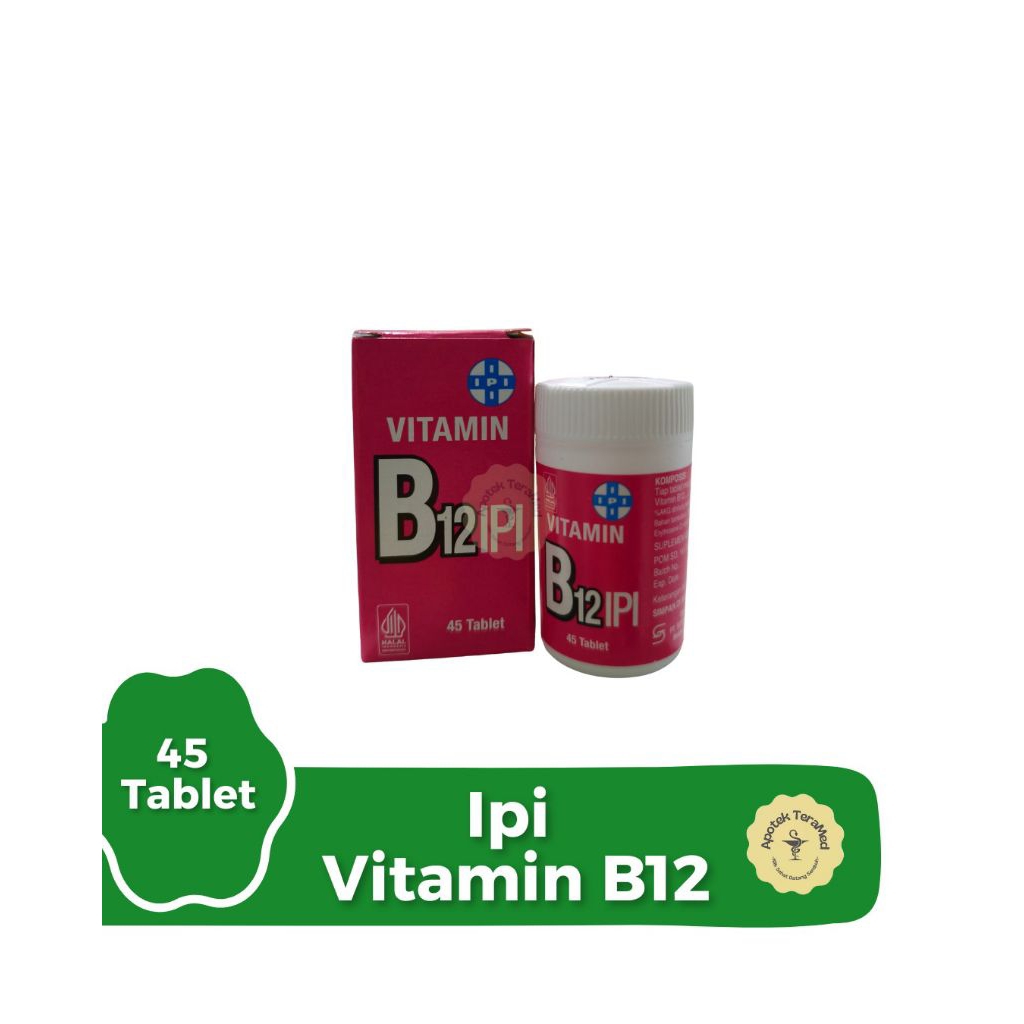 IPI Vitamin B12 45 Tablet - Suplemen Vitamin B12