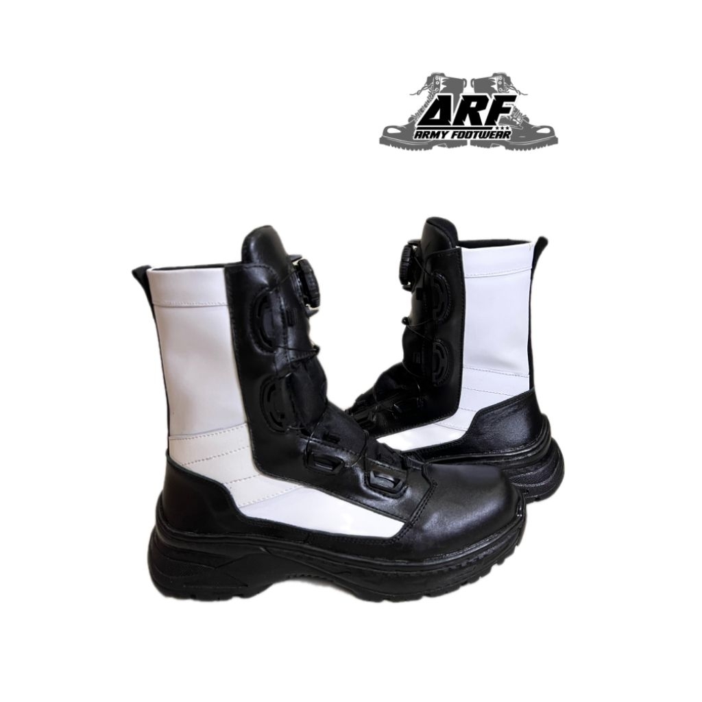 SEPATU PDL TALI PUTAR PROVOS TNI KULIT ASLI