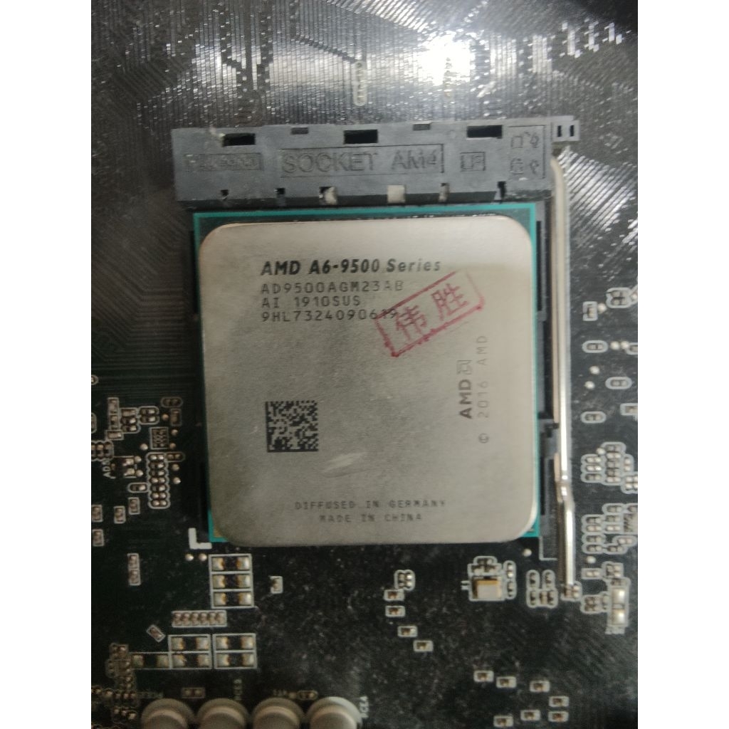 amd am4 a6 9600 apu bristol ridge