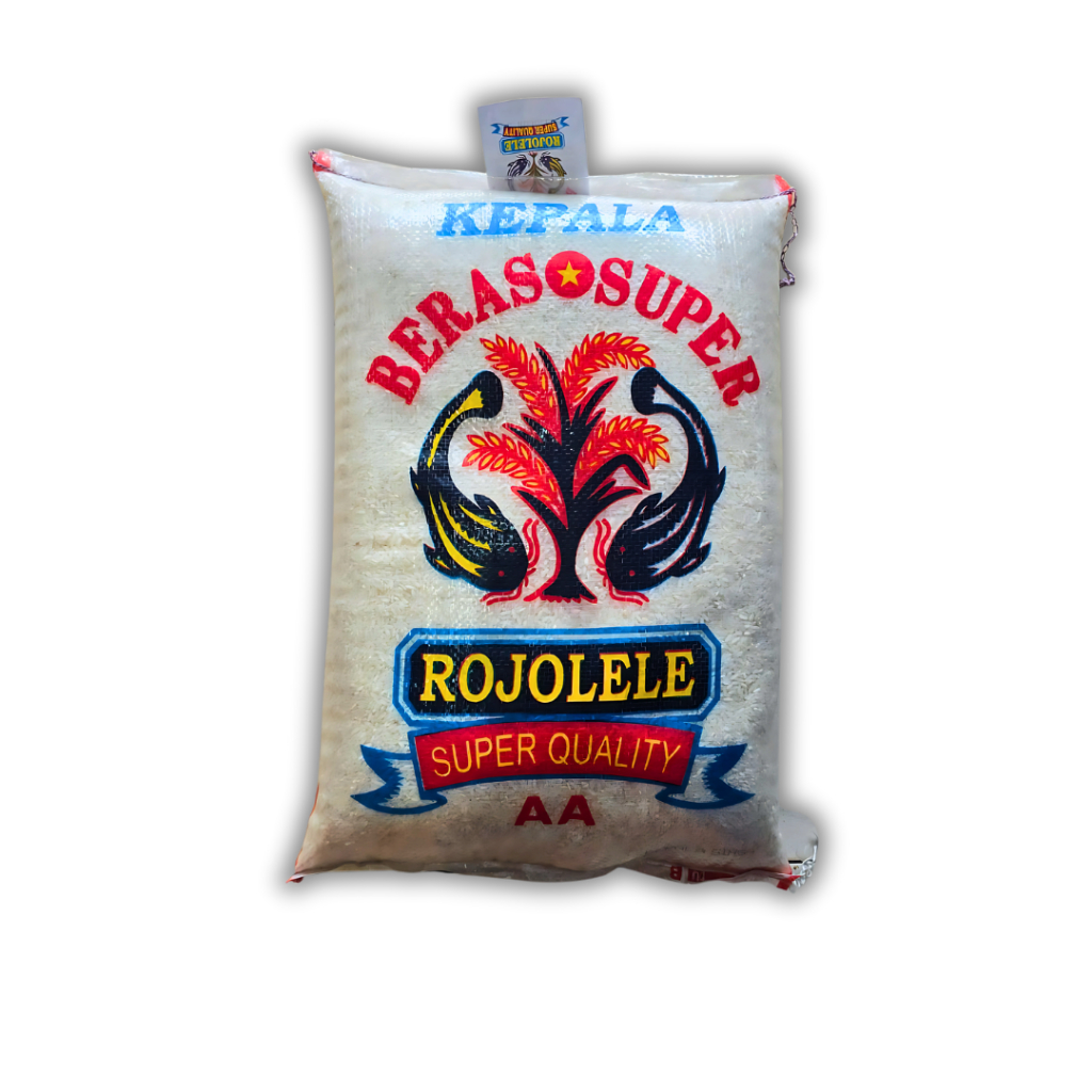 Beras Rojo Lele Super 10 kg - Beras RojoLele - Beras Premium - Pulen Lembut - Kualitas Beras Kepala 