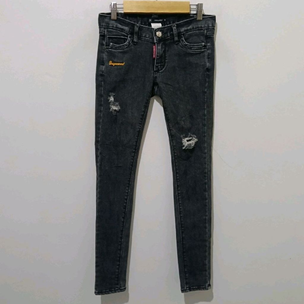 DSQUARED2 Distressed Denim Jeans Made in Italy