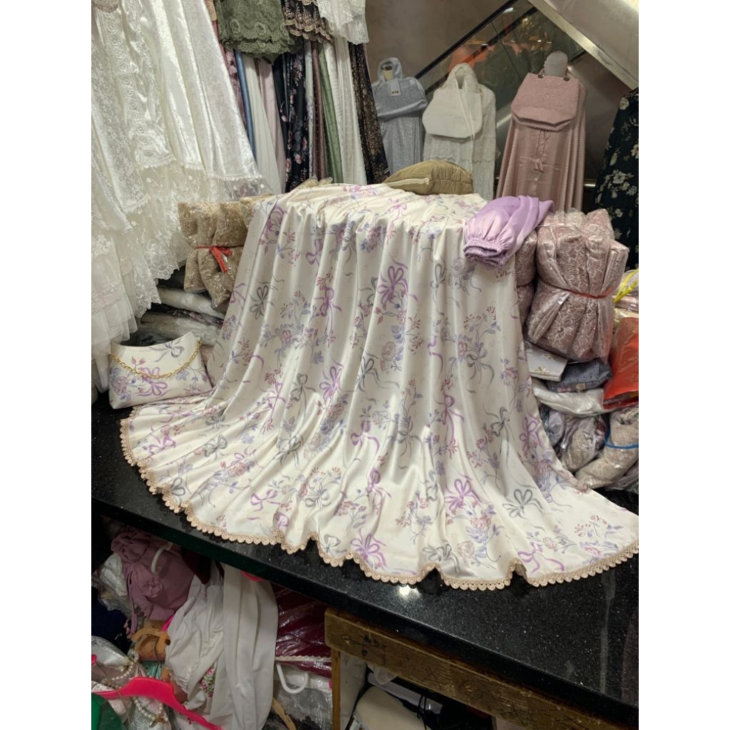 Mukena Daily silk Premium/ mukena cantik / mukena mewah/