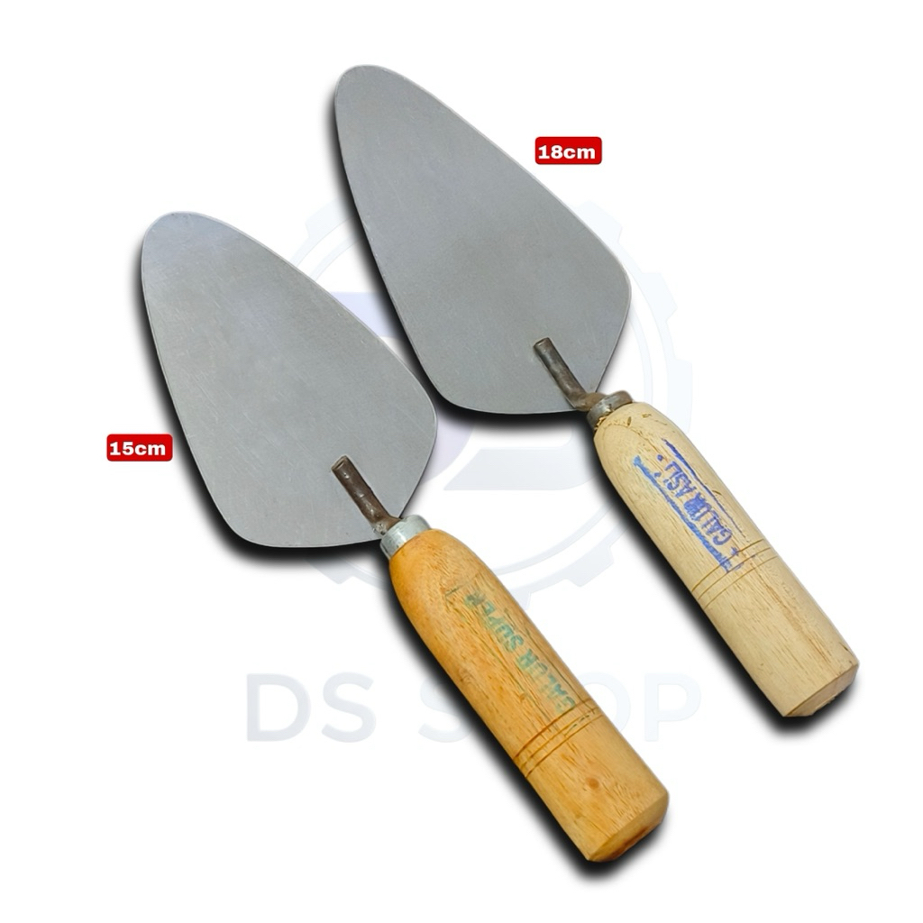 Sendok Semen Galur Panjang Galur Pendek Cetok Adukan Semen