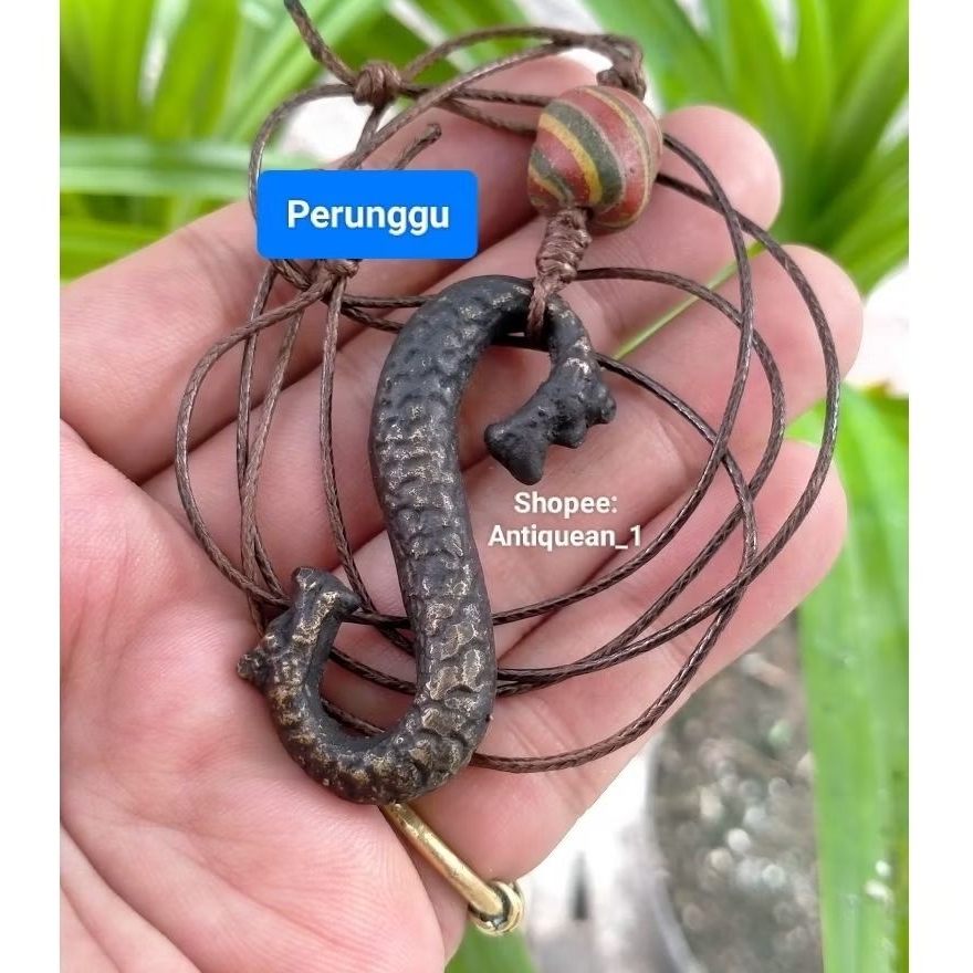 Kalung liontin manik - manik kuno sepuh temuan sungai 2