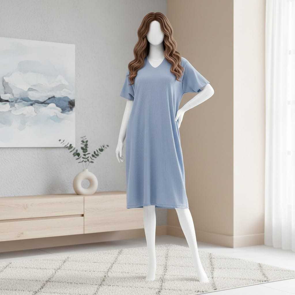 Lunaci baju menyusui yuna/kya breastfeeding daster menyusui bukaan samping/ baju hamil