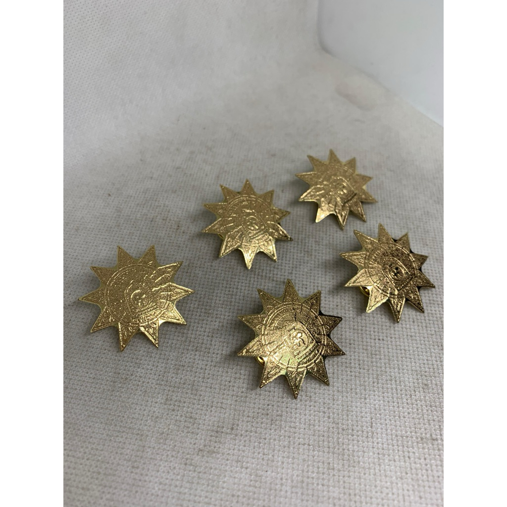 PIN LOGAM CUSTOM ETSA KASAR PENITI BULAT 2