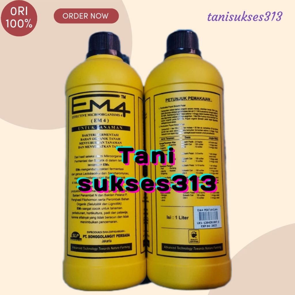 em4 kuning pertanian EM4