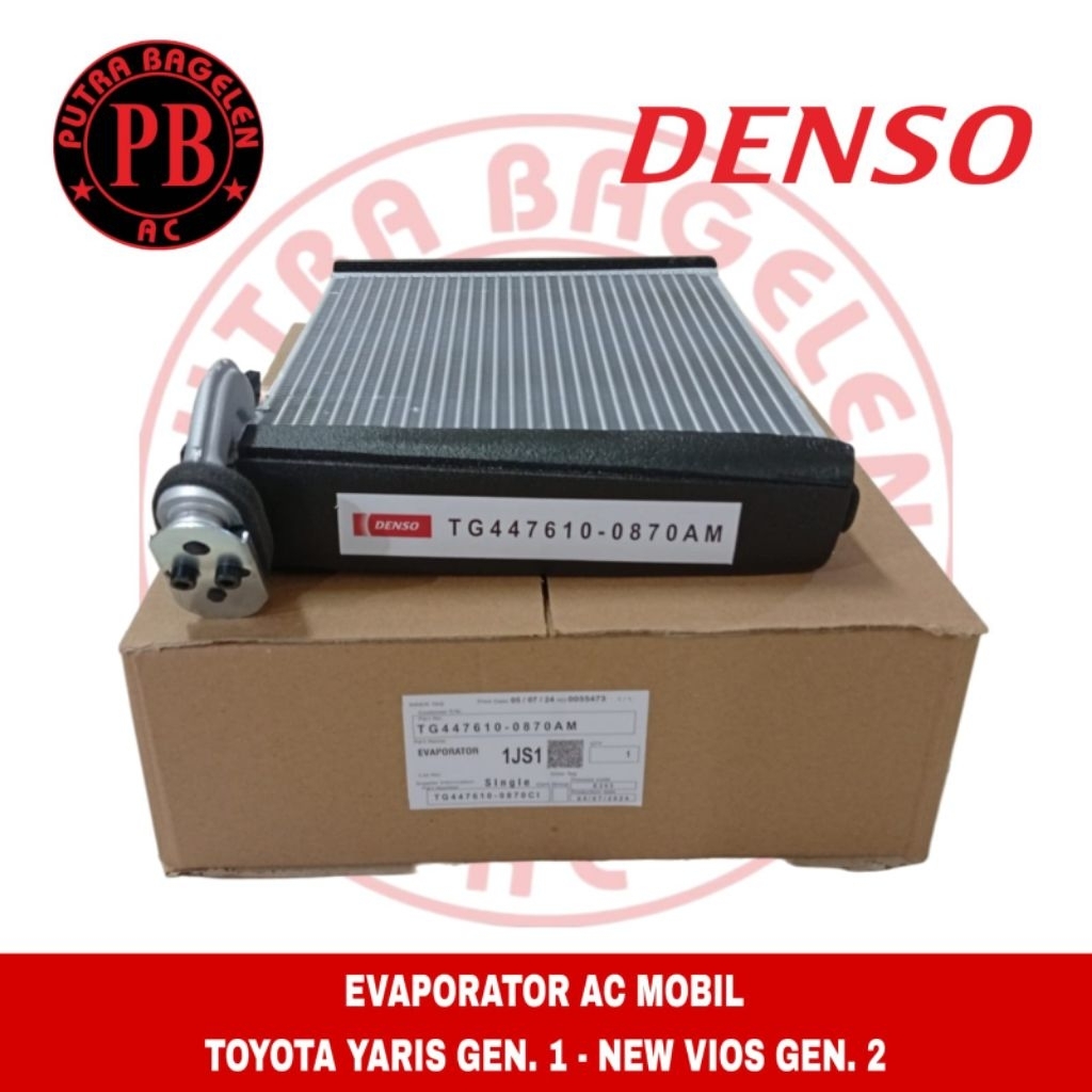 evaporator coling coil evap ac mobil TOYOTA VIOS  NEW GEN 2 TOYOTA YARIS