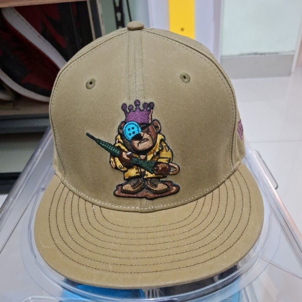 New Era Justfitteds Berlin 'Muddy Waters' Bear 59Fifty Cap