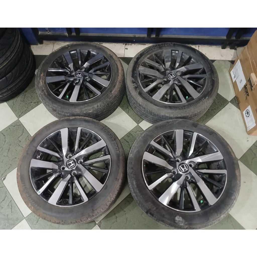 velg mobil bekas oem City Hesbek R16 baud 4x100 cocok untuk City Jazz Freed dll