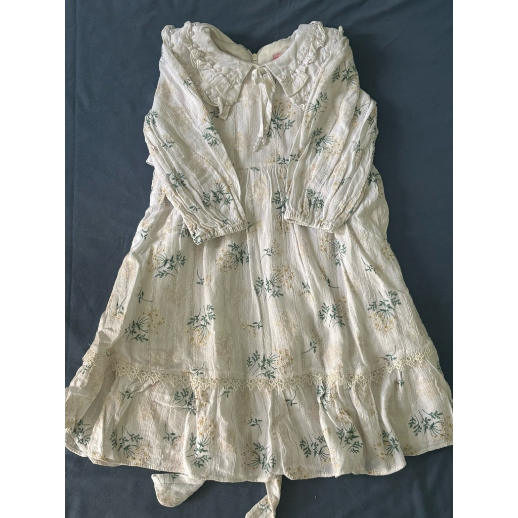 Dress Bayi 1 Tahun / GAMIS BAYI / Baju Lebaran Bayi 1 Tahun /