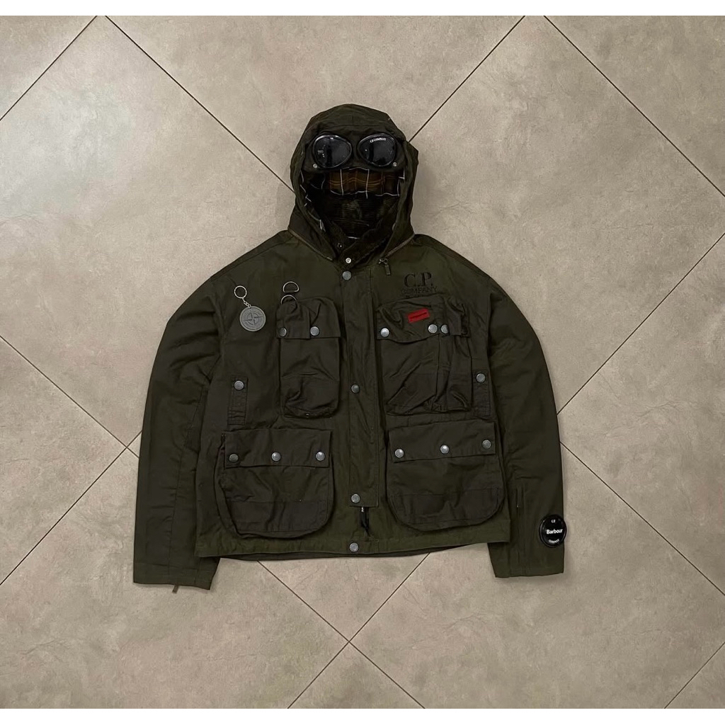 CP COMPANY X BARBOUR JACKET