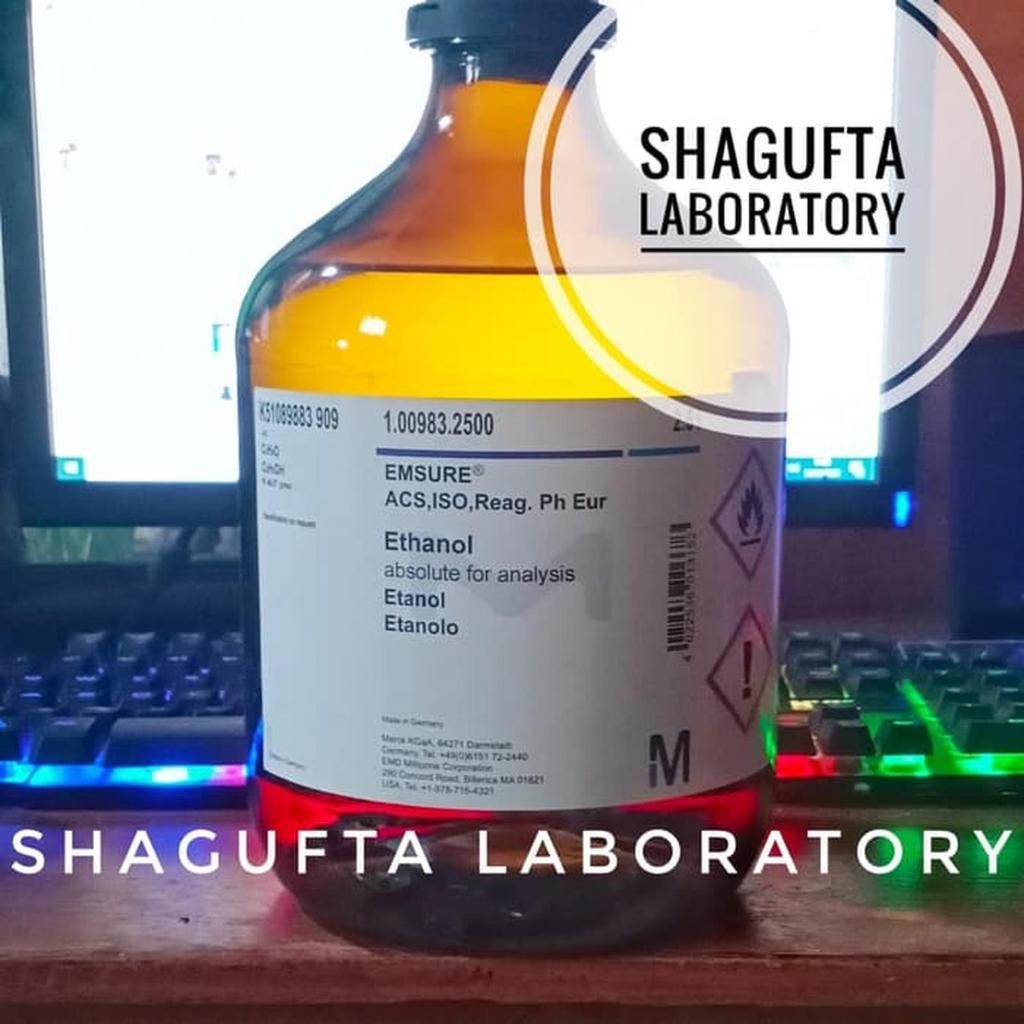 ETHANOL Pro Analis / ALKOHOL ABSOLUTE 99% MERCK 100983 500ml Repack
