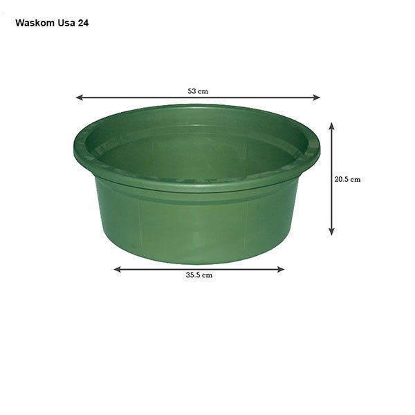 BAK AIR USA 24 HIJAU BLUE SHARK