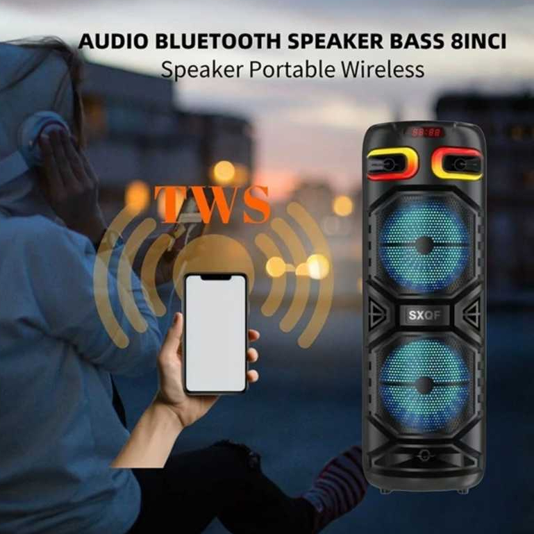 Speaker Portabel Ichiko SZ-8822 8inch