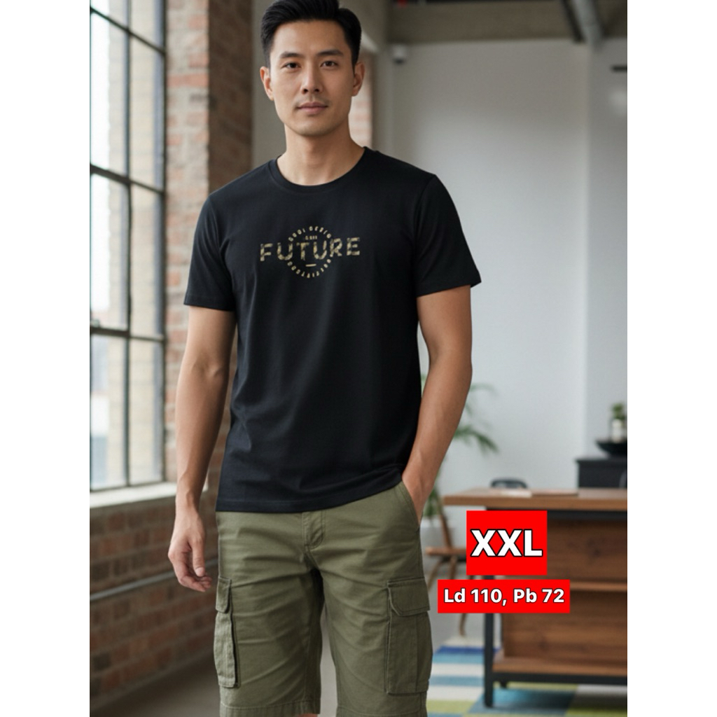 KAOS T-ZONE BIG SIZE 2xl 3xl dan 4xl