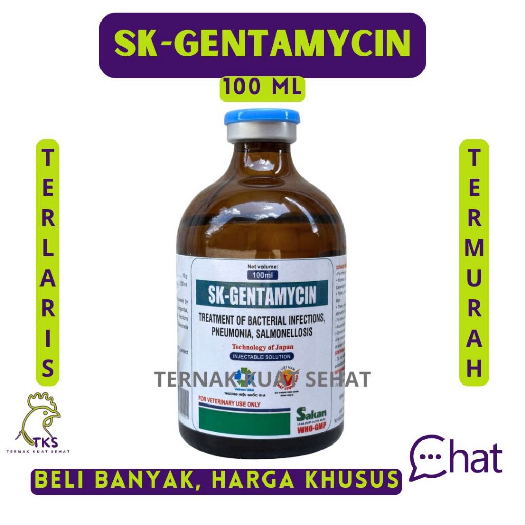 SK GENTAMYCIN 100 ML - SAKAN like GENTA 100