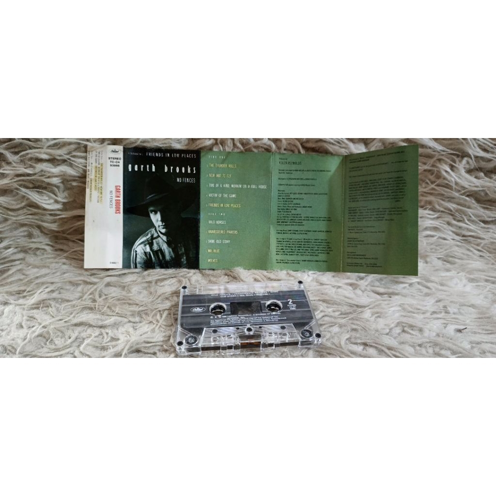 garth brooks no fences kaset pita