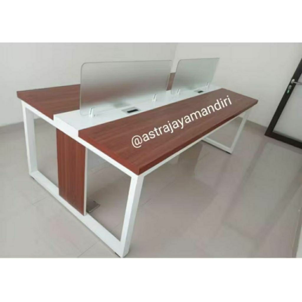 Meja Partisi Kaca Meja Kerja Meja Kantor