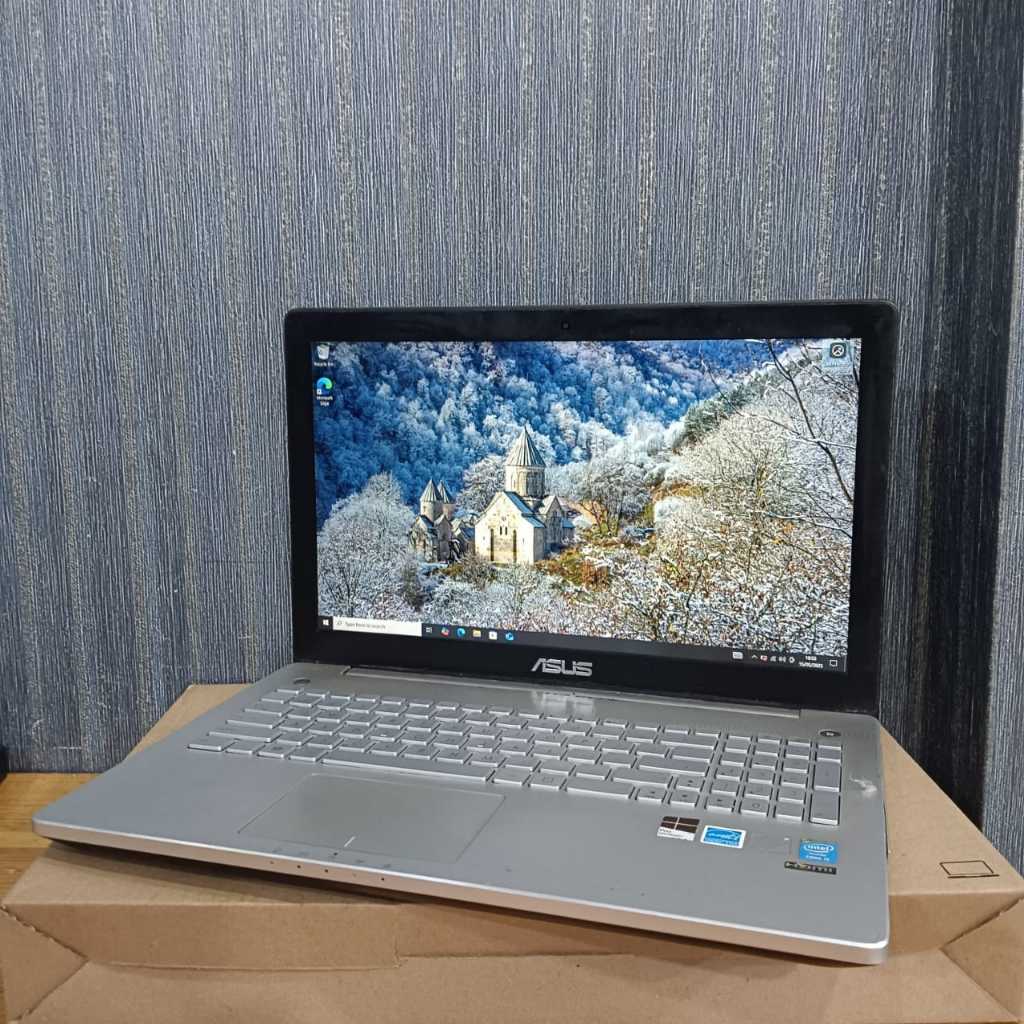 Laptop Asus Gaming N550JV, Intel Core i5 - 4200H, #Dualvga, Ram 8Gb / 1Tb + 128Gb, #Backlight, Ngebu