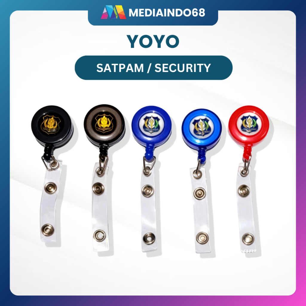 YOYO ID CARD - YOYO LOGO ID - LOGO SATPAM / SECURITY