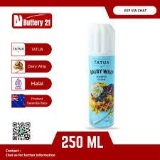 [SDW] pekanbaru/Tatua Whipping Cream Spray 250 Gram ( Whip.Cream Dairy )
