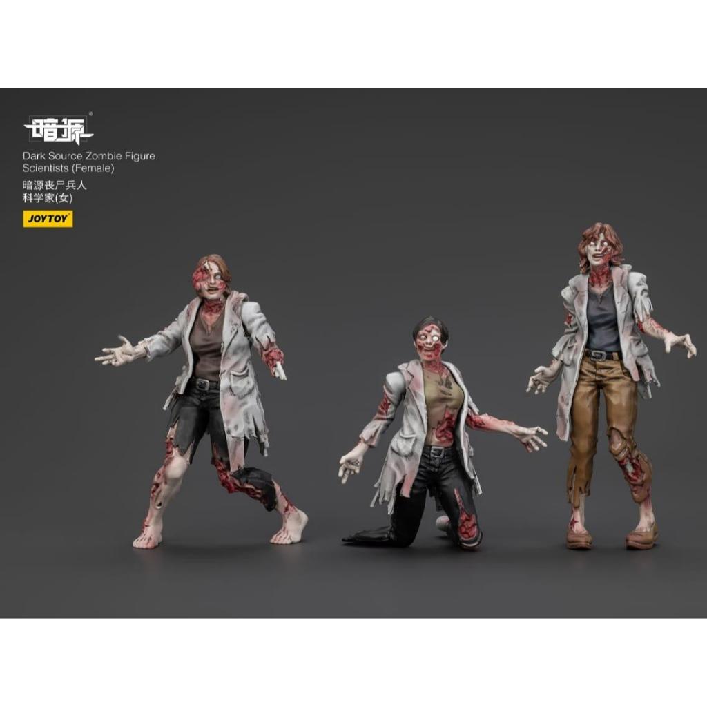 JT01611 Dark Source Zombie Figure Scientists (Female) JOYTOY