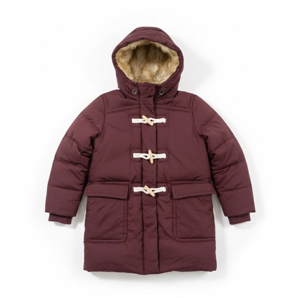 Preloved jaket dakron, bulu angsa anak, katun, wol