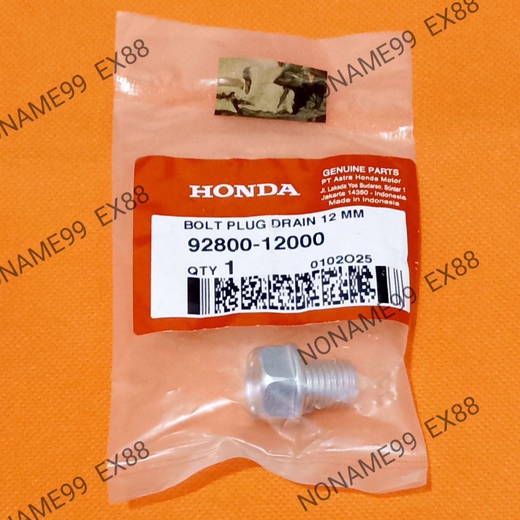 BAUT TAP PEMBUANGAN OLI MESIN HONDA BEBEK GRAND SUPRA X FIT NEW WIN KARISMA X 125 BLADE REVO OLD ABS