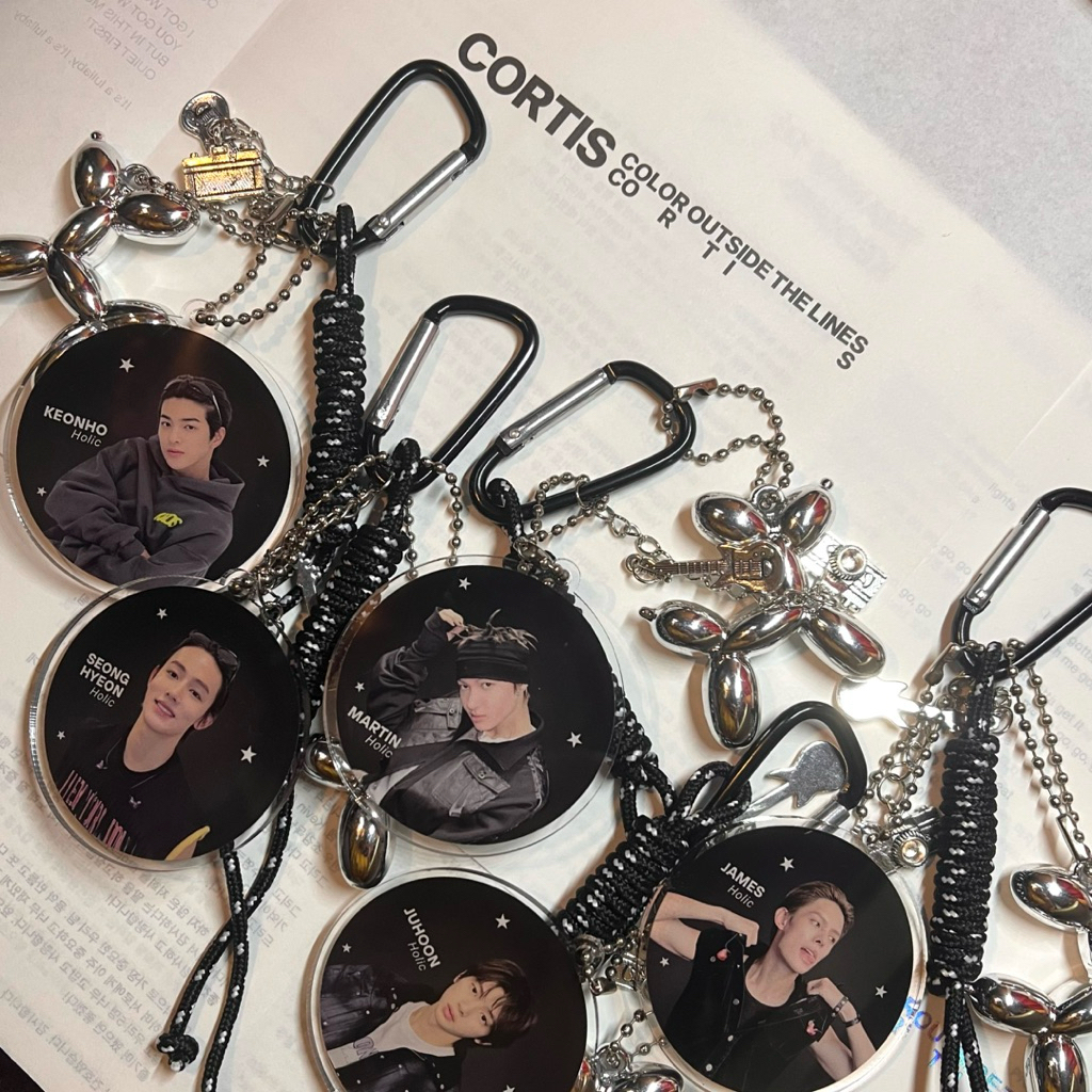 CORTIS Holic Keychain Bag Charm