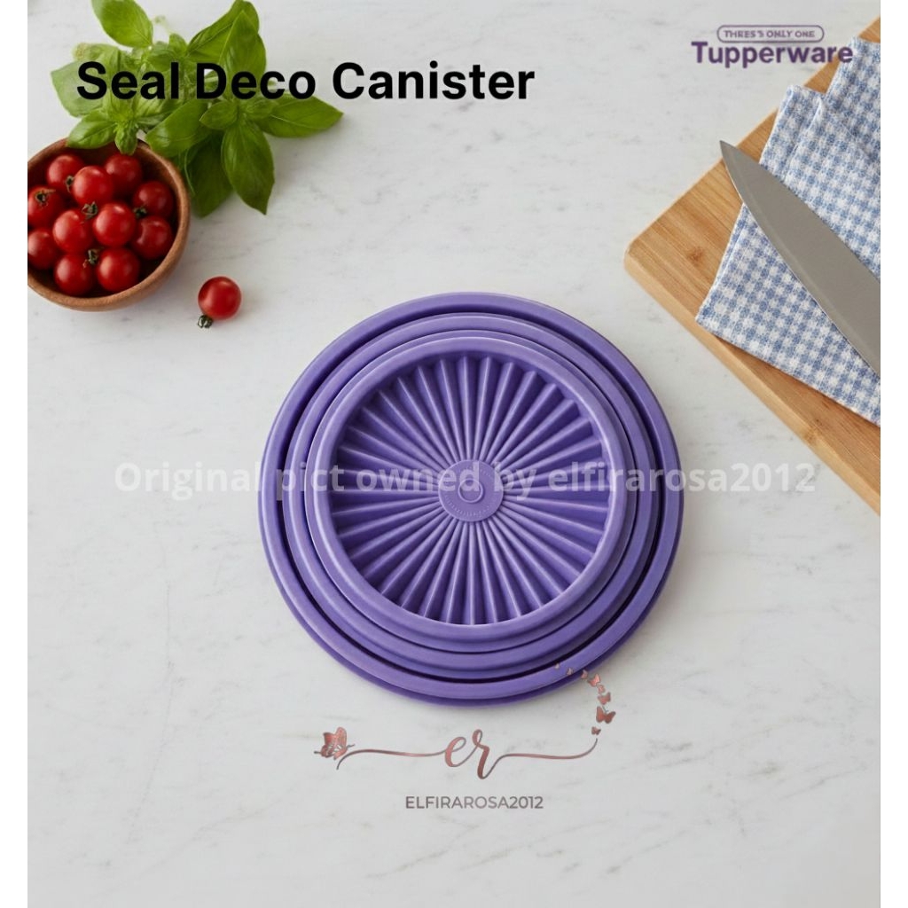 BARU Tutup Toples Deco Tupperware 13 - 27 cm, Deco A, Deco B, Deco C, Deco D, Deco E, Deco Maxi