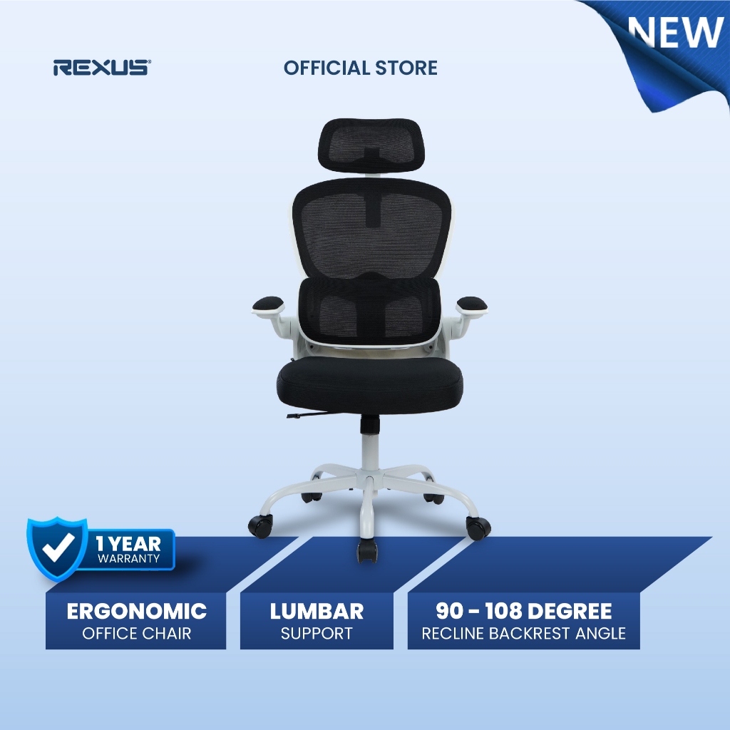 Rexus Ergonomic Office Chair Kursi Kantor NC-2 / NC2